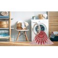 thumbnail image 2 of Ahgly Tapis d'Intérieur Lavable en Machine Carré Transitionnel Rose Pastel, 8 Pieds Carré, 2 of 7