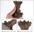 thumbnail image 3 of 1Pack Dark Brown Wood Pedestal Stand for Crystal Balls Round Shape Simple Style Indoor Use, 3 of 8