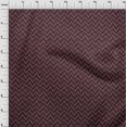 thumbnail image 4 of oneOone Georgette Viscose Red Fabric Abstract Craft Projects Decor Fabric Printed By The Yard 42 Inch Wide, 4 of 4