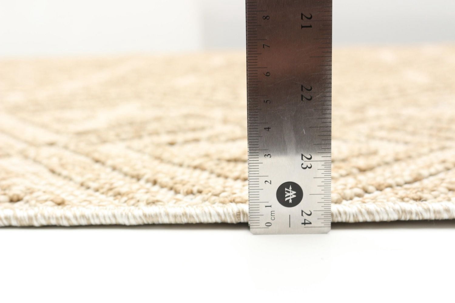 ECARPET Jute Style Area Rug for Bedroom, Living Room