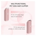 thumbnail image 2 of Dog Cat Home Hair Waterproof Clipper Portable Electric USB Rechargeable Pet Grooming Tools Low Noise ,Clean and Fast, 2 of 5