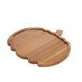 thumbnail image 3 of Way to Celebrate Harvest Collection Pumpkin Wood Tray, 3 of 9