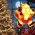 thumbnail image 4 of Christmas Window Lights under 5! CQCYD Christmas Window Hanging Lights, LED Decorative Lights for Shop and Home, Battery Powered Suction Cup Lights for Holiday Decor, 4 of 5