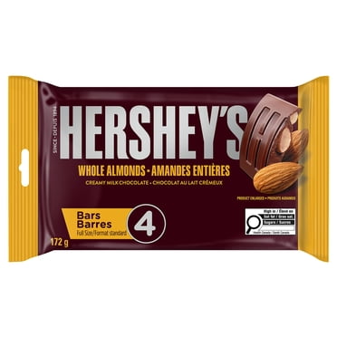 Hershey's Chocolat au Lait Crémeux aux Amandes Entières, 172g