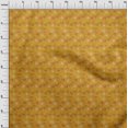 thumbnail image 4 of oneOone Rayon Dark Mustard Fabric Tropical Sewing Material Print Fabric By The Yard 56 Inch Wide, 4 of 5