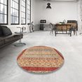 thumbnail image 3 of Ahgly Company Indoor Rectangle Abstract Brown Oriental Area Rugs, 2' x 4', 3 of 6