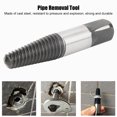 thumbnail image 3 of Fyydes Broken Pipe Remover,G1/2in Pipe Extractor Cast Steel Broken Bolt Remover Damaged Screw Removal Tool,Pipe Extractor, 3 of 8