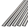 thumbnail image 1 of Fasade 47 in Divider Trim 5 Pack Brushed Aluminum Finish Durable PVC Construction, 1 of 8