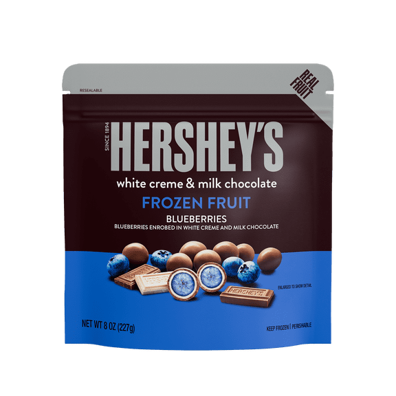 Hershey's Blueberries in White Creme & Milk Chocolate, (Frozen), 227g