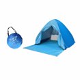 thumbnail image 1 of Hearth & Gear Outdoor Camping Camping Beach Up Beach Tent Sun Shelter For 2 To 3 Person 98% Includes 6 Tent Peg And Storage Bag To Withstand Wind Water Proof For Fishing Hiking Camping Bear Canister, 1 of 4