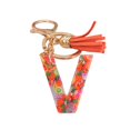 thumbnail image 2 of Key Chain 26 Letters Fruit Pattern Women Compact Long Lasting Key Ring Bag Decoration, 2 of 8