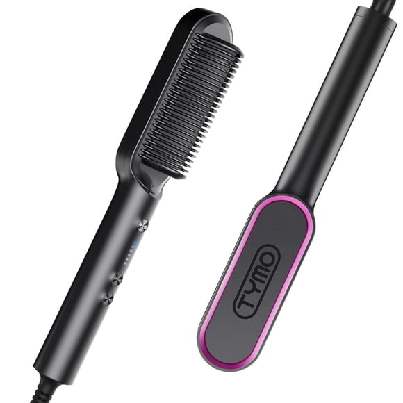 TYMO Ring<br>Hair Straightening Comb Black