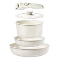 thumbnail image 1 of GiPP 5Pcs Ceramic Pots and Pans Set Nonstick Cookware Sets Removable Handle Kitchen,Oven Safe, Induction Ready, 1 of 9