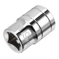 thumbnail image 2 of Unique Bargains 2Pcs 1/2-inch Drive 19mm Cr-V 6-Point Shallow Socket, 2 of 5