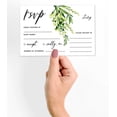 thumbnail image 3 of Inkdotpot 50 Cartes Vierges RSVP avec Enveloppes Blanches - Carte de Réponse Style Verdure - RSVP pour Mariage - Souper de Répétition - Shower de Bébé - Shower Nuptiale - Invitations de Fête de Fiançailles, 3 of 5