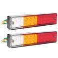 thumbnail image 4 of Feu Arrière de Remorque, Feu de Position Latéral Étanche Résistance à la Température Avertissement de Luminosité Élevée pour Camion RV, 4 of 8