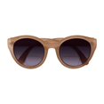thumbnail image 4 of Womens Round Cat Eye Bifocal Sunglasses - 2 Pair Included with Soft Carrying Cases, 4 of 5