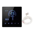 thumbnail image 2 of Digital Thermostat, 4500W WiFi Programmable Underfloor Heating Temperature Control Thermostat With Touchscreen For  Hotel, AC 90V To 240V, K2H16A, 2 of 8