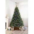 thumbnail image 2 of 5ft The True Beauty Pine Christmas Tree Pre-lit with Dual Color Lights (5ft Pre-lit), 2 of 5