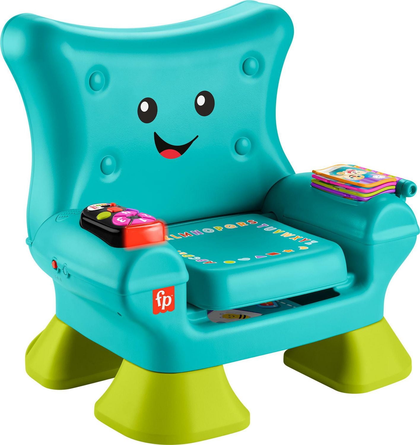Fisher-Price – Rires et Éveil – Chaise Éveil Progressif, sarcelle