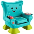 thumbnail image 1 of Fisher-Price Laugh & Learn Smart Stages Chair Teal Electronic Learning Toy for Toddlers, Multilanguage Version, 1 of 6