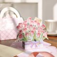 thumbnail image 1 of Dvkptbk 1PC Mother's Day Flower-up Card- Card Spring Greeting Card, 1 of 2