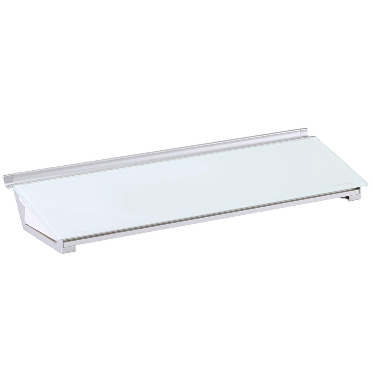 Quartet Desktop Glass Dry-Erase Pad, 18" X 6"