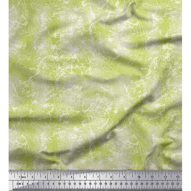 Soimoi Poly Georgette Fabric Ombre Tie & Dye Texture Print Sewing Fabric Yard 42 Inch Wide