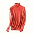 thumbnail image 4 of Ailaofu Chandail à Col Roulé pour Femmes Manches Longues Décontracté Automne Hiver chandail Tricoté, 4 of 6