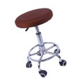 thumbnail image 4 of pitrice Elastic Bar Stool Covers Round Chair Seat Cover Cushion Slip Covers Coffee, 4 of 6