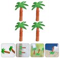 thumbnail image 3 of 4pcs Beach Towel Clips Chair Holders Portable Coconuts Tree Shaped Towel Holders for Holiday Pool, 3 of 9