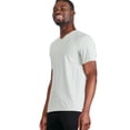 thumbnail image 4 of T-shirt extensible avec encolure en V George pour hommes, 4 of 6