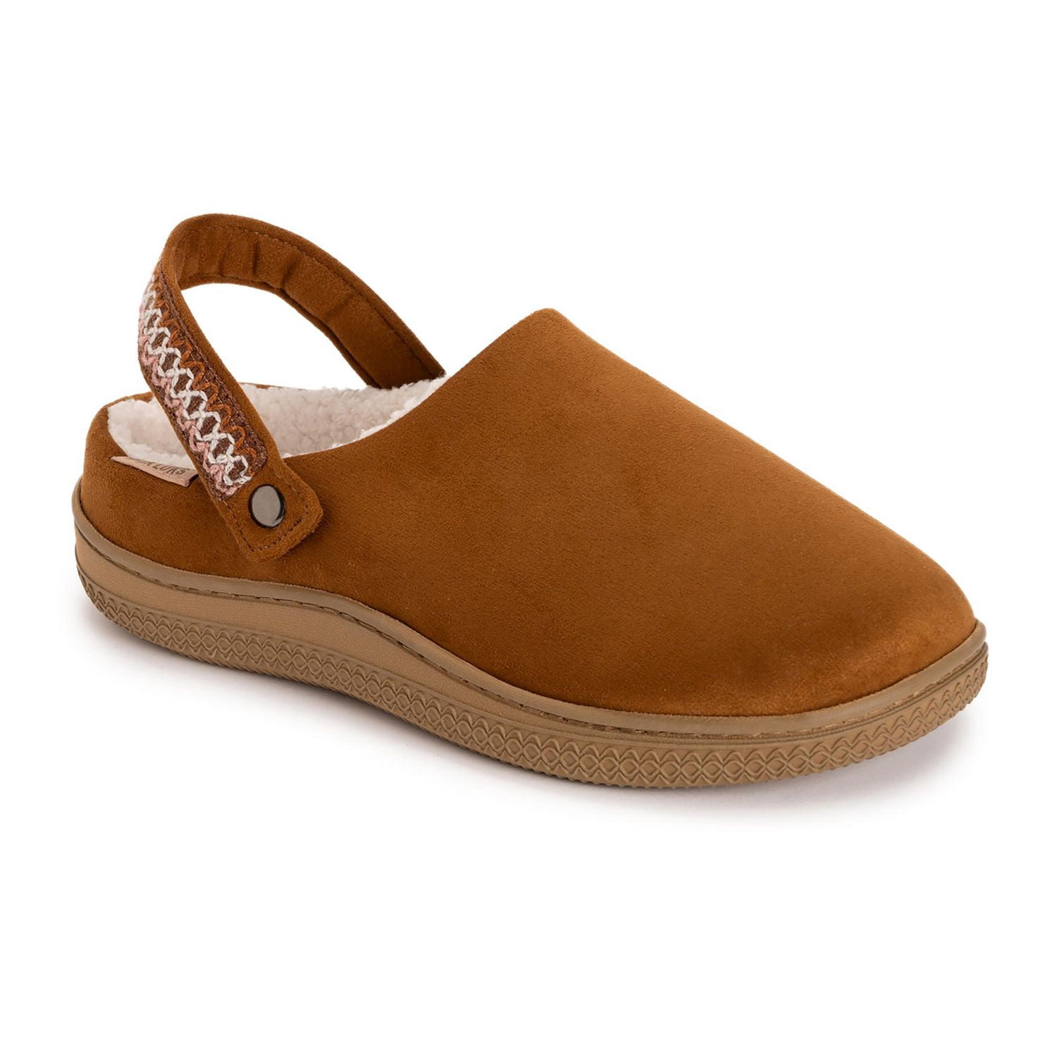 MUK LUKS Chaussons sabot convertibles pour femmes, couleur marron