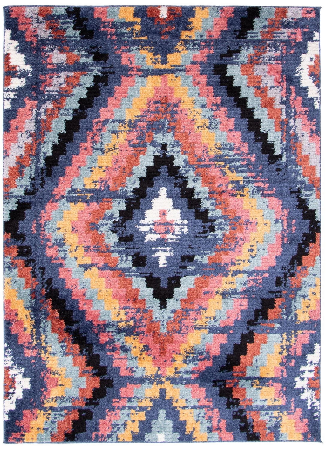 ECARPET Boho Chic Indoor Area Rug, Fluffy Carpet for Bedroom Morocco Casa Collection