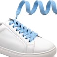 thumbnail image 3 of Solid Flat Shoelaces Hollow Thick Athletic Shoe Laces Strings 2 Pair, 3 of 7