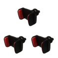 thumbnail image 4 of Baohd Universal Sucker 360° Rotation Phone Holder Car Stand Dashboard Suction Adjustable Clip Windscreen Support Mount Black red 3PCS, 4 of 6