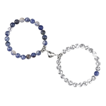 TopLLC Bracelets Assortis pour Couples Bracelets en Cristal de Guérison pour Couples en Liquidation