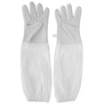 thumbnail image 2 of Gants Apiculture Gants avec Manches Longues Protection Poignets Élastiques Apiculteur Fournitures Apiculture XL, 2 of 8