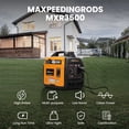 thumbnail image 2 of Maxpeedingrods 3500W Power Equipment 3500 Watt Ultralight Portable Inverter Generator with USB Ports Super Quiet Power Station, 2 of 8