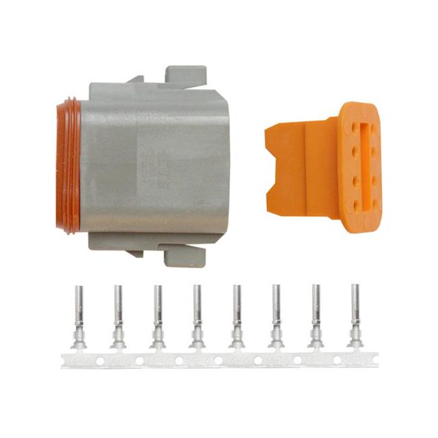 Pacer Group TDT06F-8RS Trousse de Réparation de Prise Allemande AWG DT 14-18 - 8 Positions