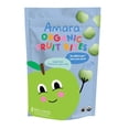 thumbnail image 1 of Bouchées aux fruits biologiques Amara, Pomme et chou frisé, 23 g, collation fondante pour bébés et tout-petits, sans sucre ajouté, 1 of 2