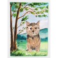 thumbnail image 1 of Carolines Treasures CK2006GF Under the Tree Norwich Terrier Garden Size Flag, 1 of 3