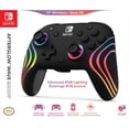 thumbnail image 1 of Afterglow™ Wave Wireless RGB Gaming Controller - Nintendo Switch™, Nintendo Switch™ Lite, & Nintendo Switch™ - OLED Model, Nintendo Switch™ 2, LED Lighting, Rechargeable Battery - Black, 1 of 8