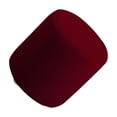 thumbnail image 2 of serony Housse Extensible pour Repose-Pieds Housse de Repose-Pieds Protecteur avec Bas Vert Foncé Élastique Rouge Vin Housse de Chaise Ronde 25-32 cm, 2 of 6