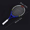 thumbnail image 3 of Tennis Racquet, Durable Anti-rust Tennis Racket  For Beginner For Elite Players For Intermediate, 3 of 8