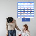 thumbnail image 2 of Standard Pocket Chart Hanging Pocket Chart Words Cards Pocket Chart for Classroom, 2 of 9