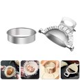 thumbnail image 3 of CIMAXIC 2Pcs DIY Dumpling Mold Dumpling Wrapper Cutter Dumpling Wrapper Press Mold,5.04"X3.46"X0.59", 3 of 4