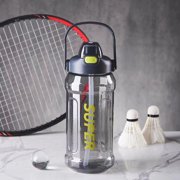 Kieccall 68 oz Extra Large Sports Water Bottle, Heat-Resistant and Cold Brew Ready Plastic Cup, Portable Giant Hydration for Gym and Outdoor, Shatterproof Design