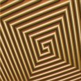 thumbnail image 1 of Ahgly Company Tapis d'Intérieur Lavable à la Machine, Carré, Transitionnel, Rouge Brun, Tapis de Zone, 5 Pieds Carré, 1 of 7