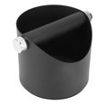 thumbnail image 3 of Coffee Machine Grounds Box, Coffee Knocking Slag Bucket Detachable Tap Bar Non Slip Base Bevel Mouth Design Low Noise Dishwasher Safe  For Cafe Black, 3 of 8